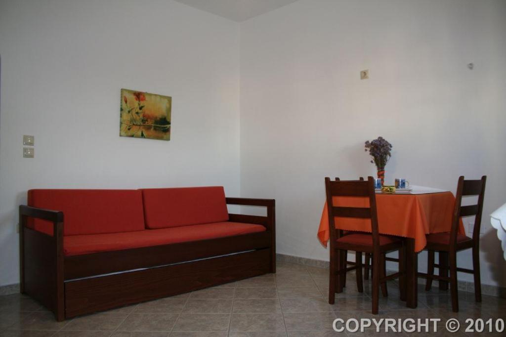 Margaritis Apartments Agia Anna  ภายนอก รูปภาพ