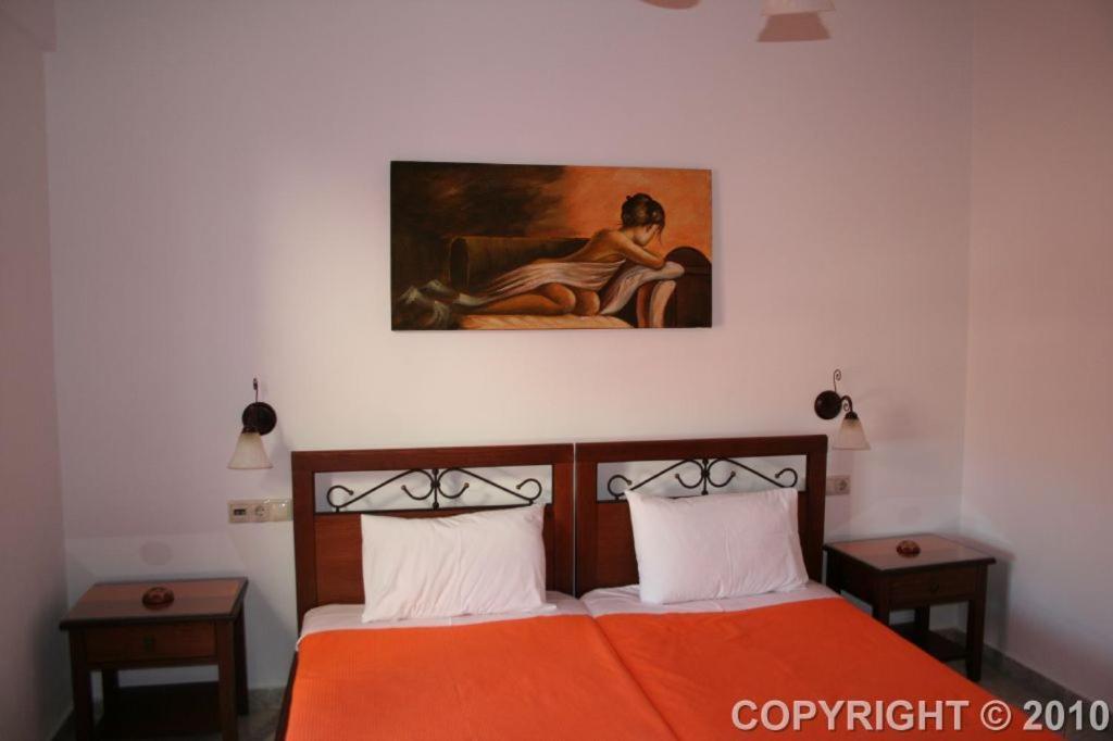 Margaritis Apartments Agia Anna  ภายนอก รูปภาพ